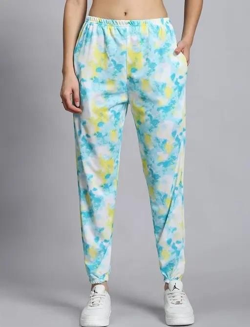 Women's Casual Tie Dye Print Night Suit