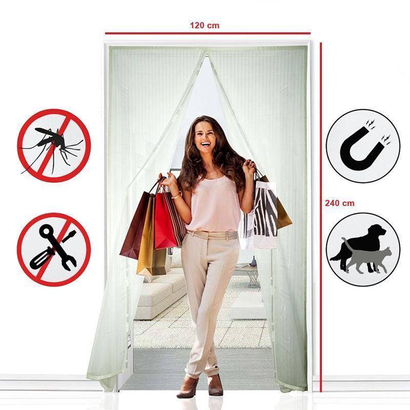 Magic Mesh Screen Door
