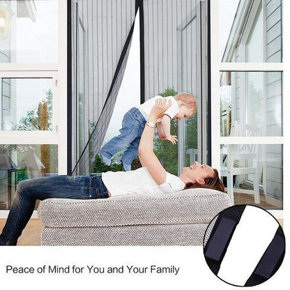 Magic Mesh Screen Door